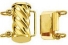 14K Yellow Gold Barrel Clasp