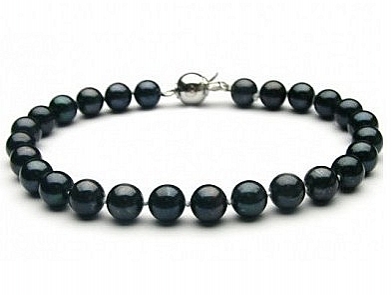 6-7 mm Black Freshwater Pearl Bracelet